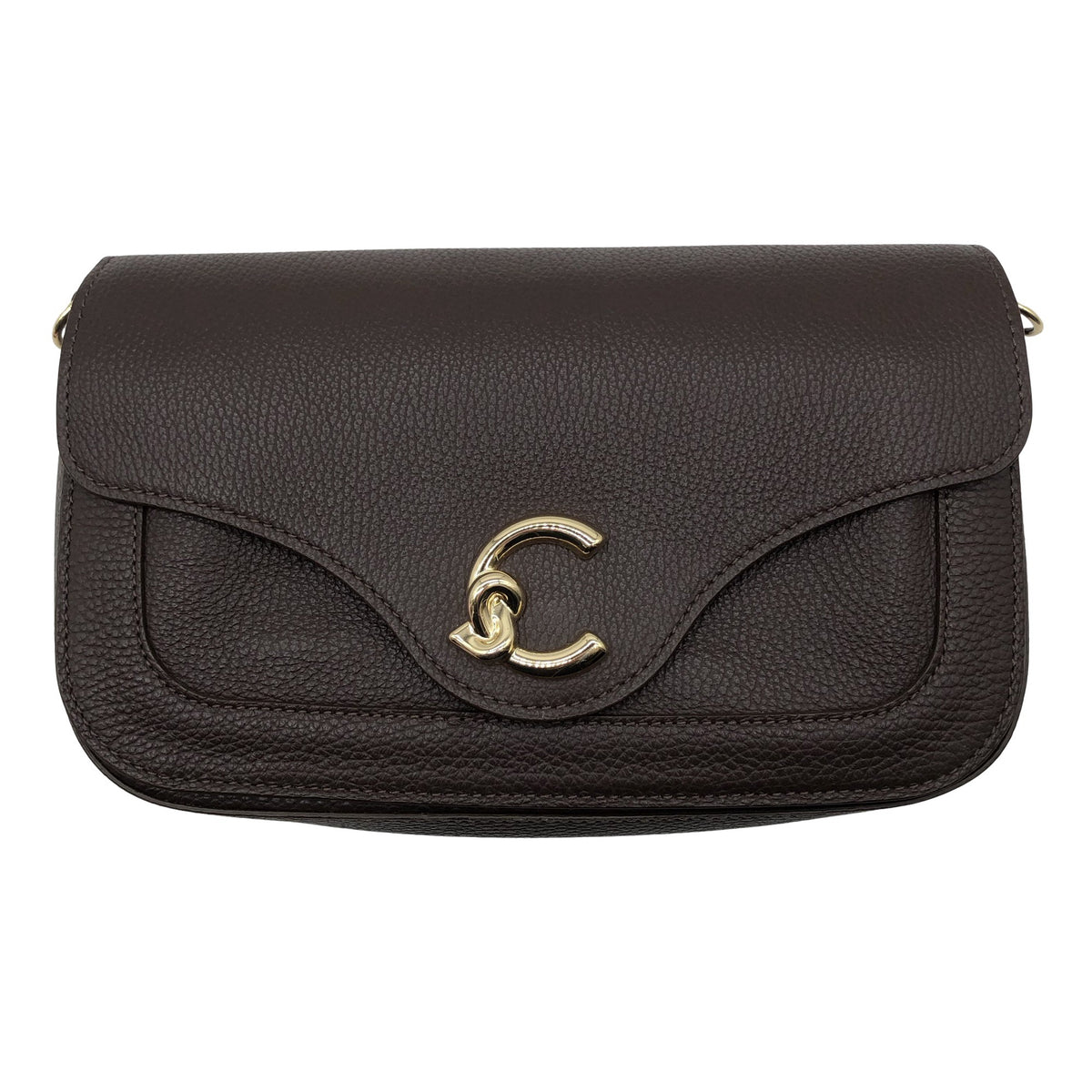 Unisex Coccinelle - Shoulder bag, size Midi - Brown (1)