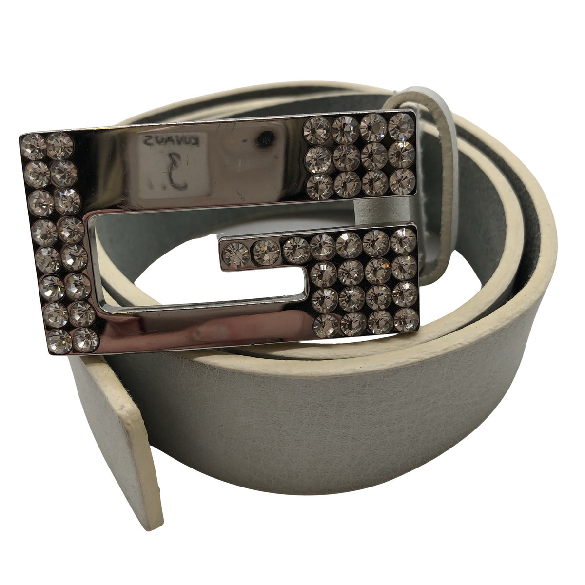 Unisex Guess - Leather belt, size Ei kokoa - Beige (1)