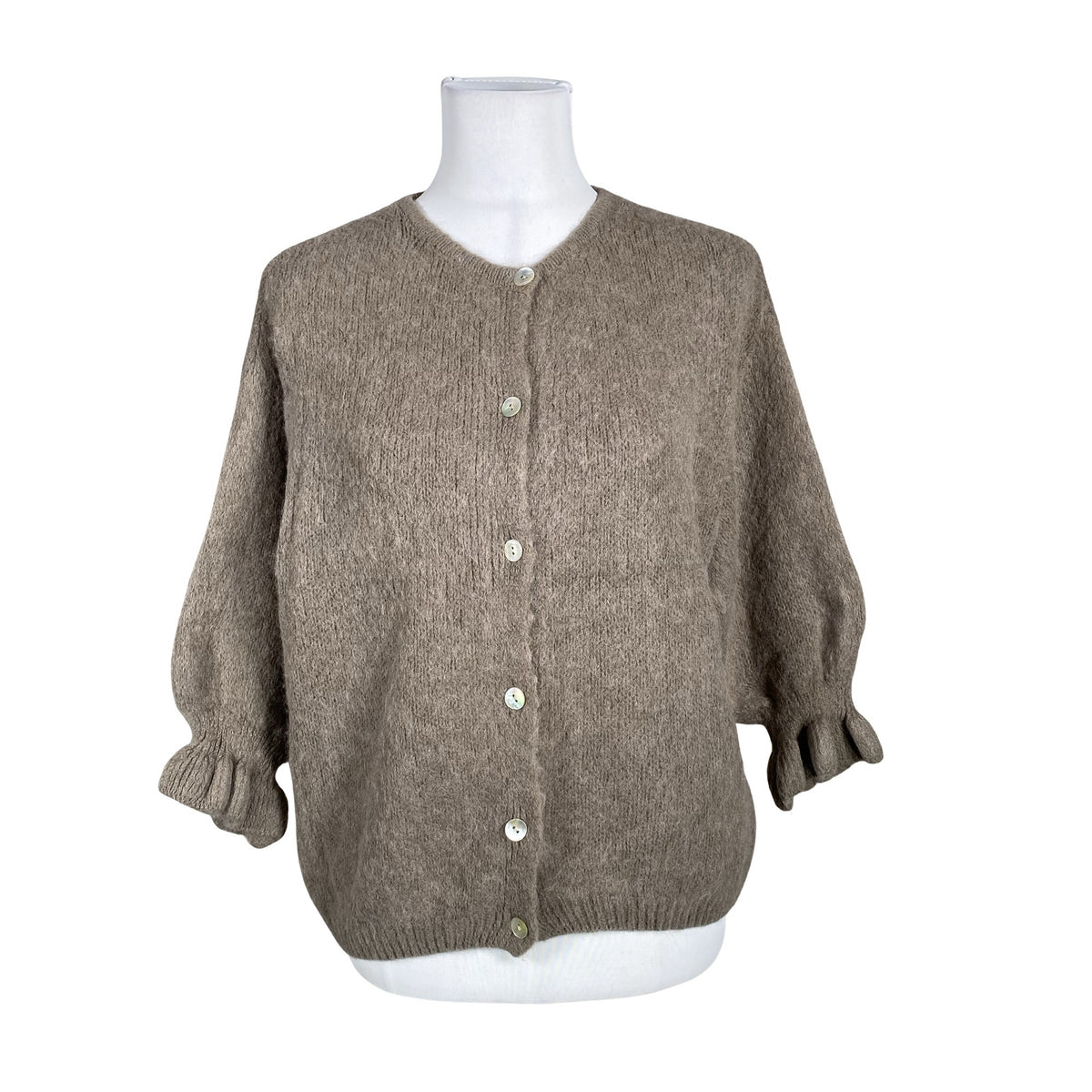 Unisex Marta - Cardigan, size 36 - Brown (1)