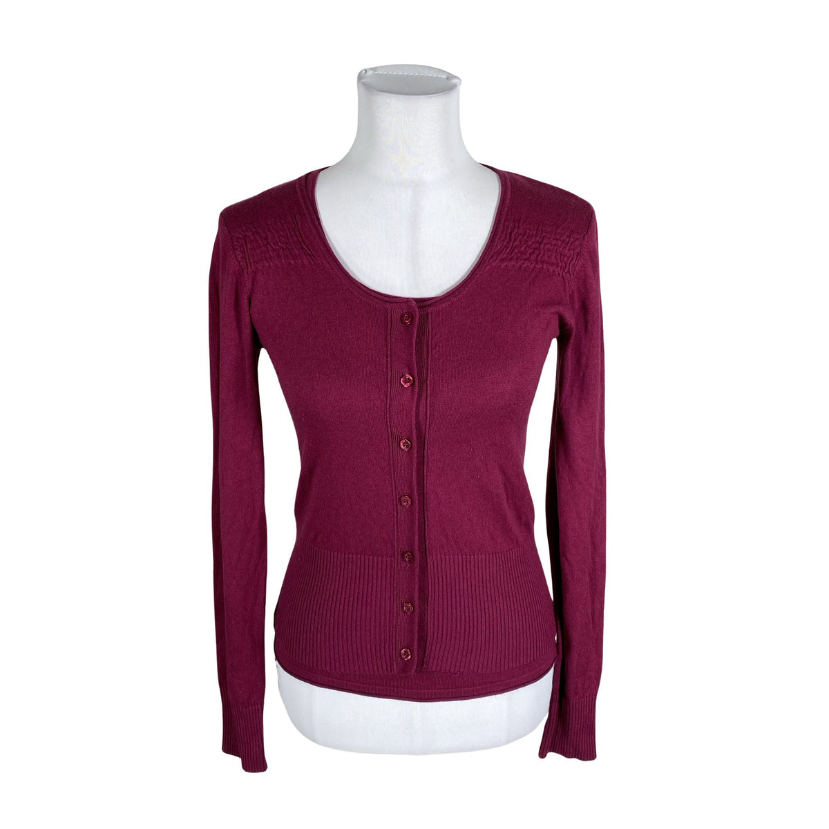 Unisex Marc Aurel - Cardigan, size 36 - Wine red (1)