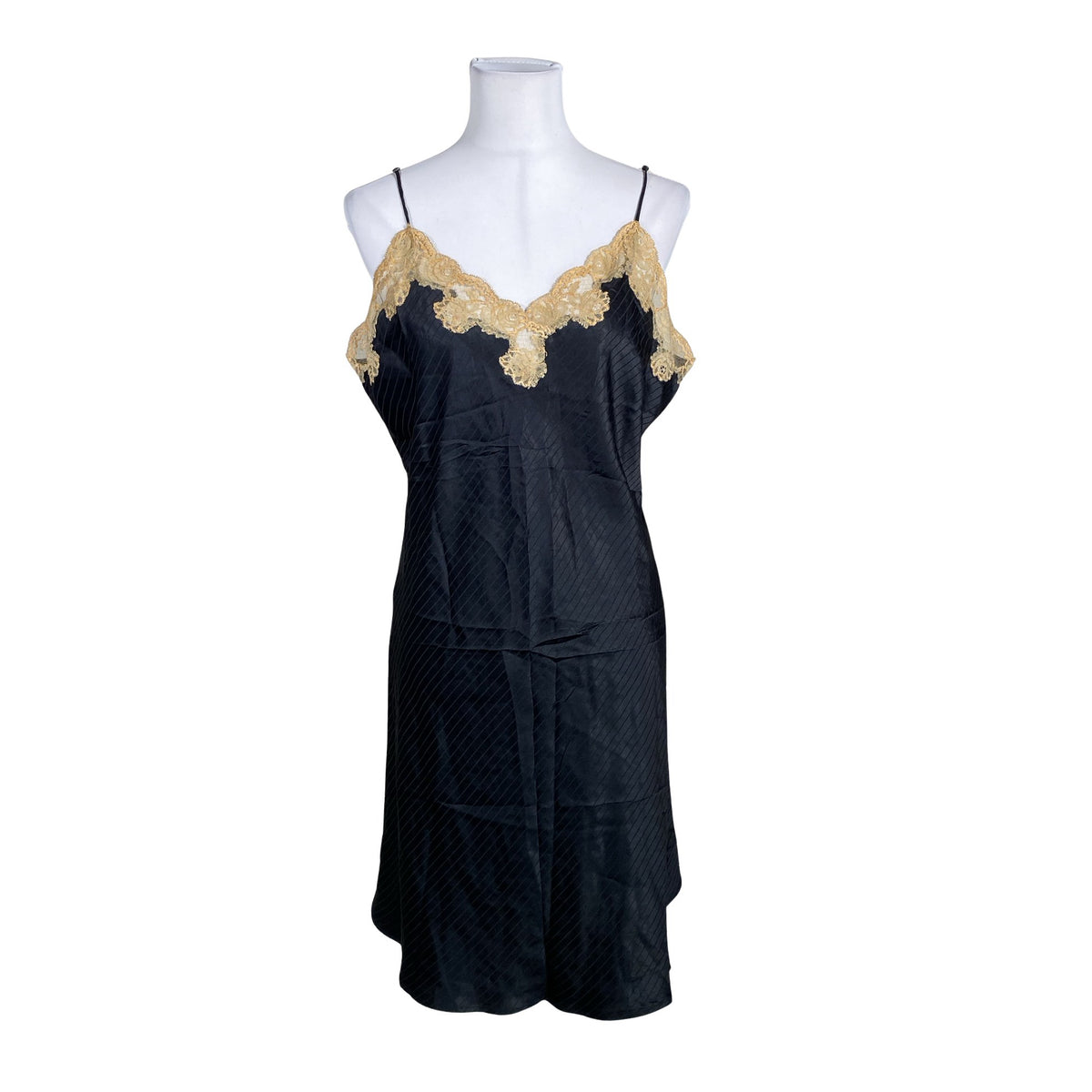 Unisex Stockmann Silk - Nightshirt, size 38 - Black (1)