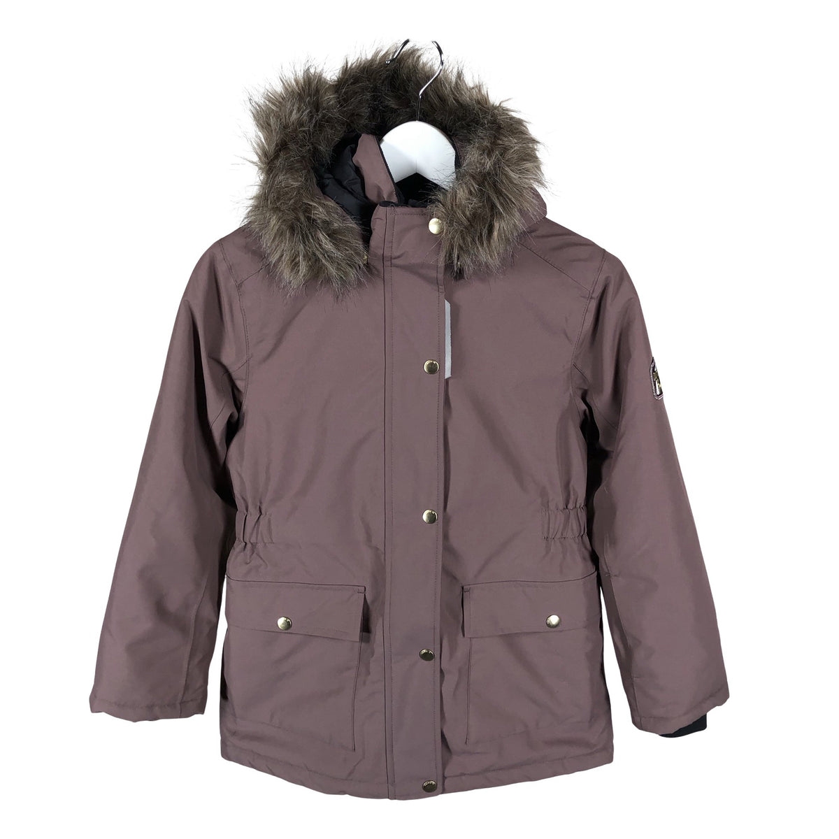Unisex Name It - Winter jacket, size 140 - 146 - Brown (1)