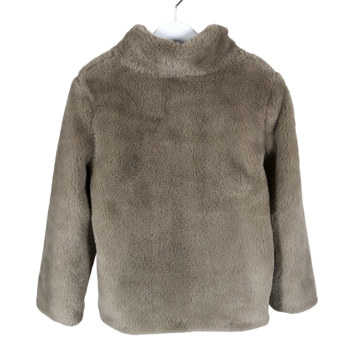 Unisex Name It - Faux fur coat, size 122 - 128 - Brown (2)