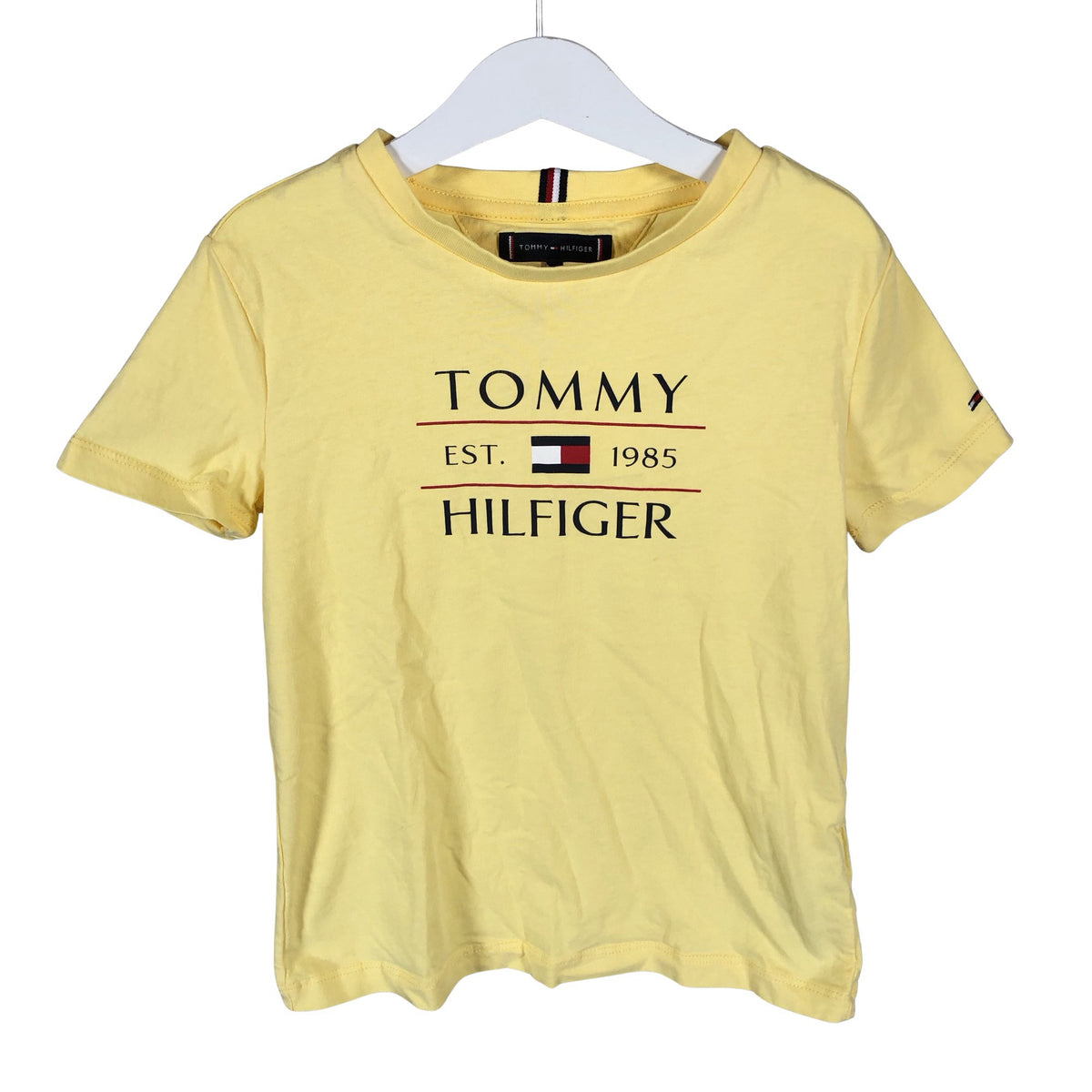 Unisex Tommy Hilfiger - T-shirt, size 122 - 128 - Yellow (1)