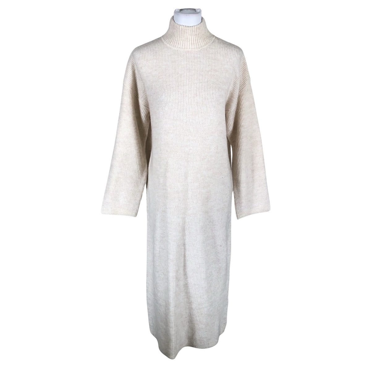 Unisex Selected - Knit dress, size 40 - Beige (1)