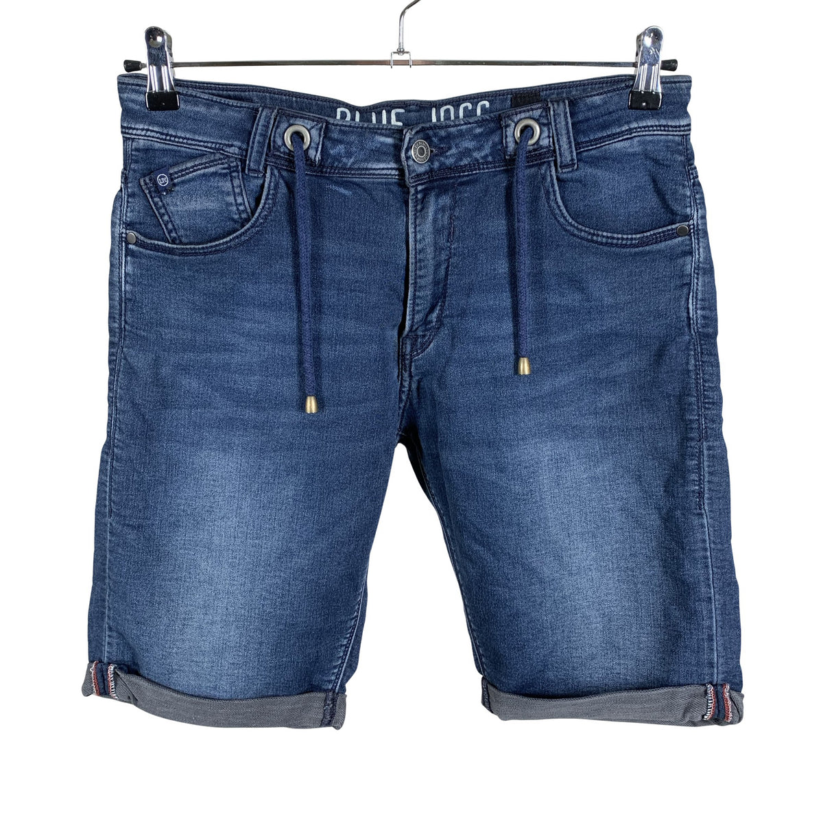 Unisex Le Temps des Cerises - Denim shorts, size M - Blue (1)