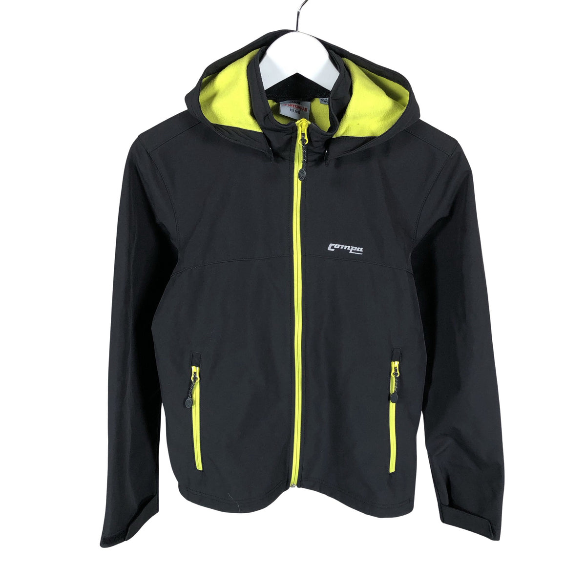 Unisex Compa - Soft shell jacket, size 158 - 164 - Black (1)