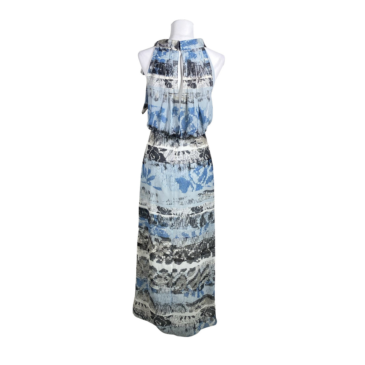 Unisex Reiss - Schiffon dress, size 38 - Blue (3)