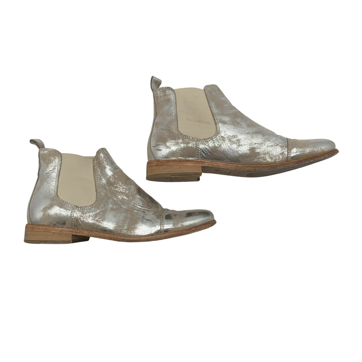 Unisex Ten Points - Ankle boots, size 39 - Silver (1)