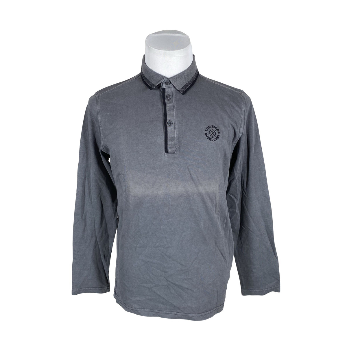 Unisex Tom Tailor - Tricot shirt, size M - Gray (1)