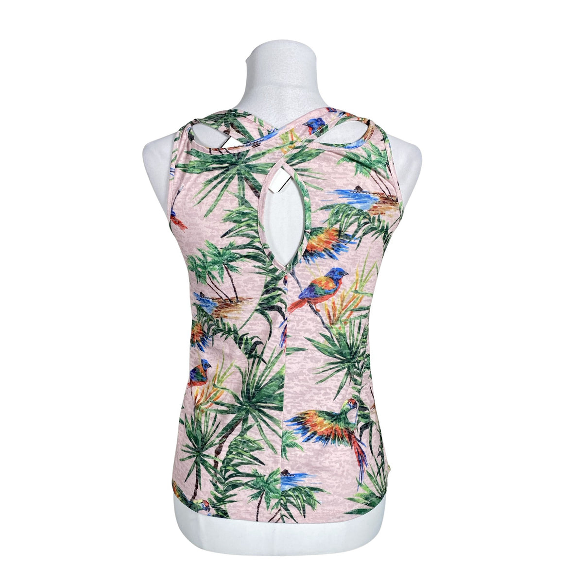 Unisex Camaieu - Tricot tank top, size 36 - Light pink (2)