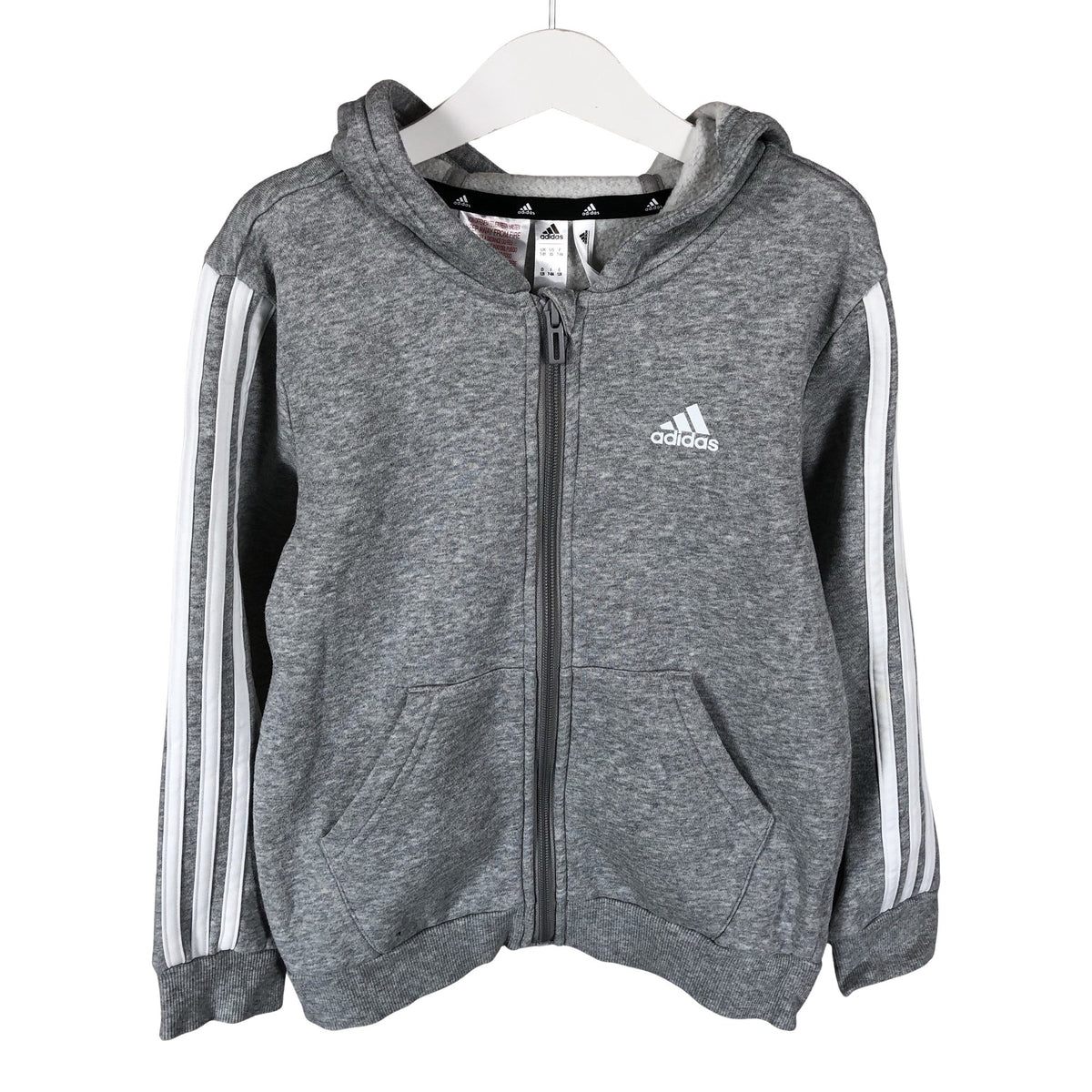 Unisex Adidas - Hoodie, size 122 - 128 - Gray (1)