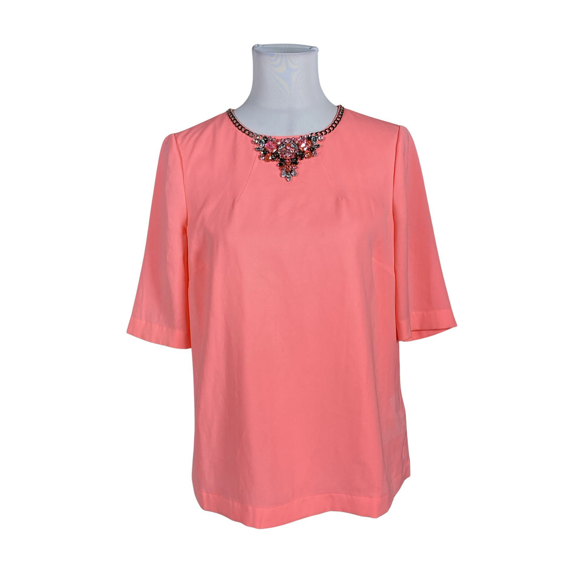 Unisex Ted Baker - Short-sleeved blouse, size 40 - Pink (1)