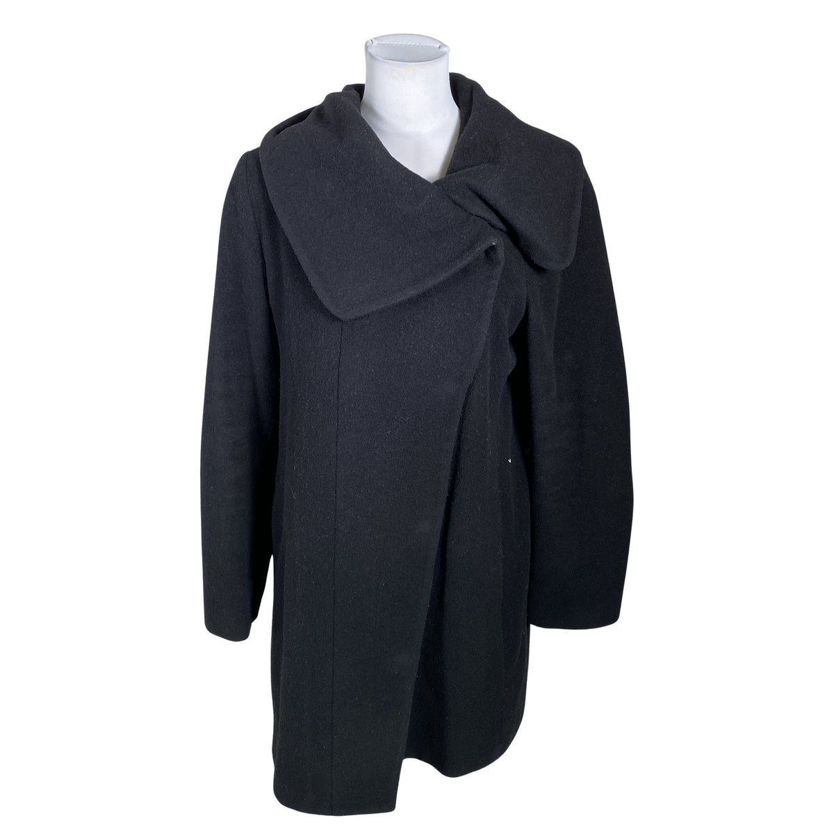 Unisex MasCara - Wool coat, size 40 - Black (2)