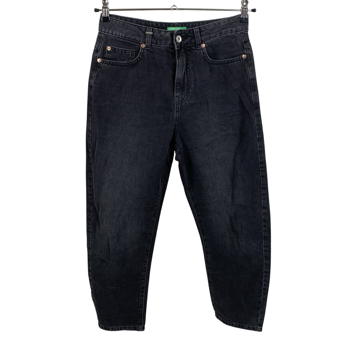 Unisex Benetton - Jeans, size W27 - Gray (1)