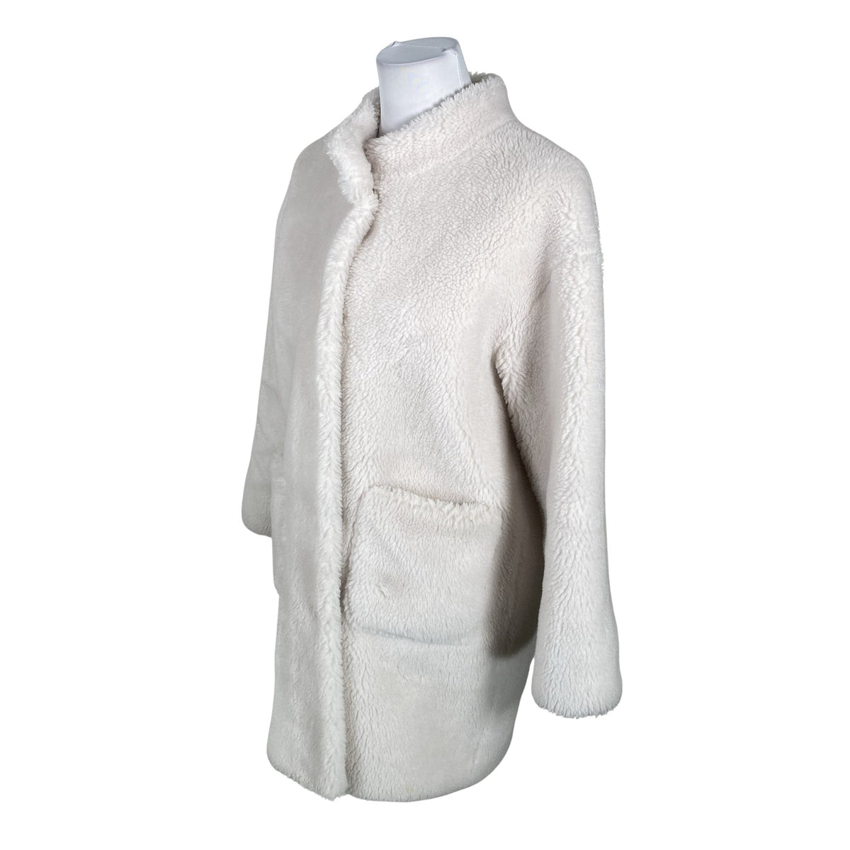 Unisex Muotikuu - Faux fur coat, size 36 - White (3)
