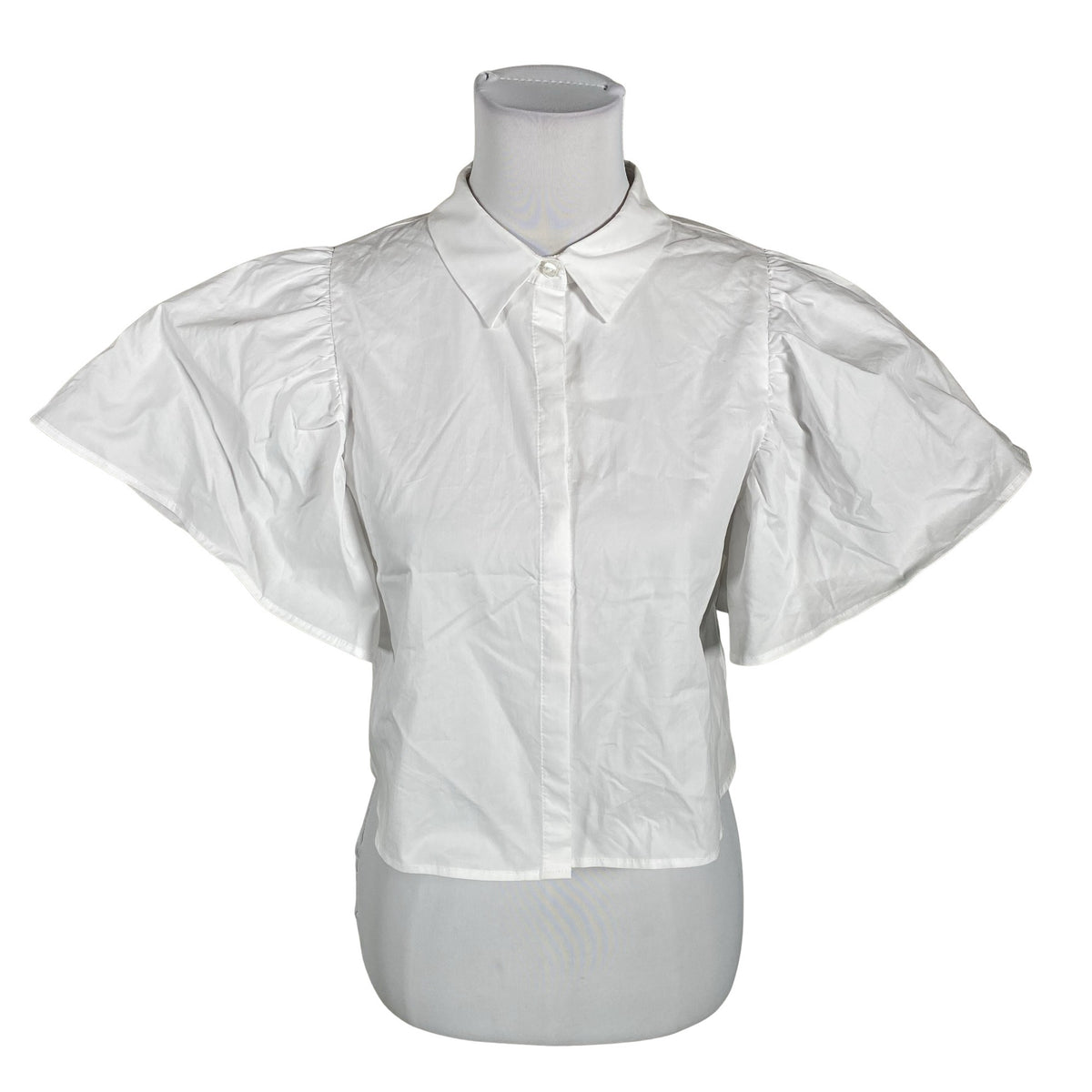 Unisex Jaspal - Short-sleeved blouse, size 38 - White (1)
