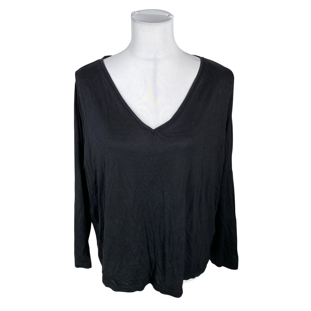 Unisex Lindex - Tricot shirt, size 40 - Black (1)