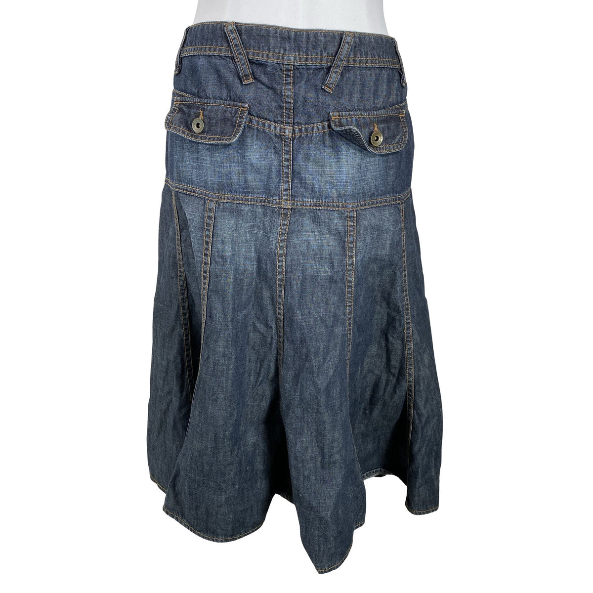 Unisex Esprit - Denim skirt, size 36 - Blue (2)