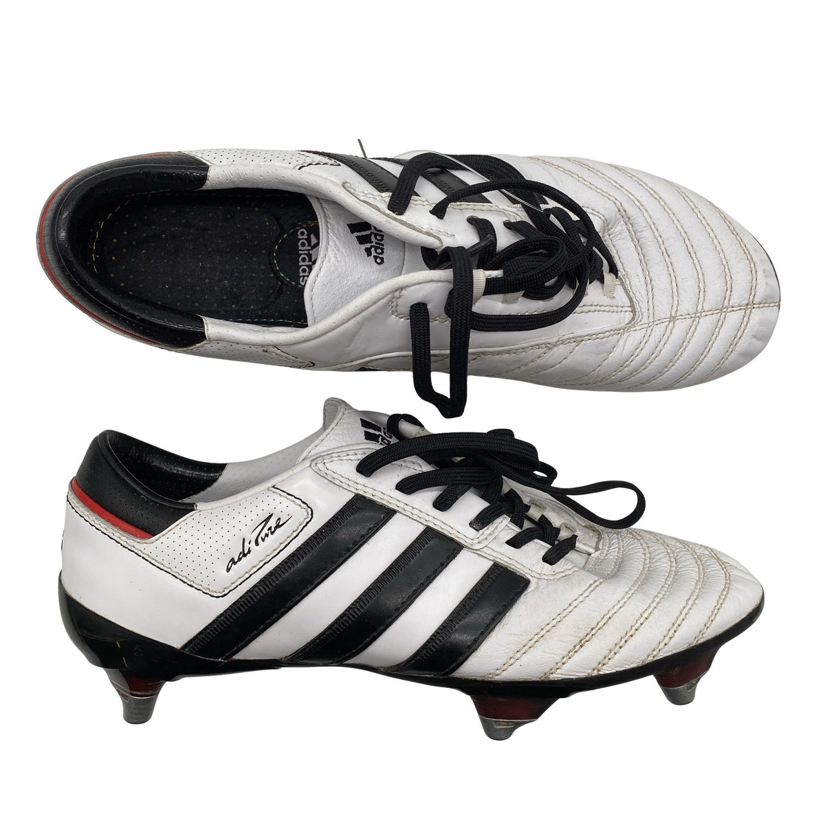 Unisex Adidas - Football boots, size 40 - White (1)