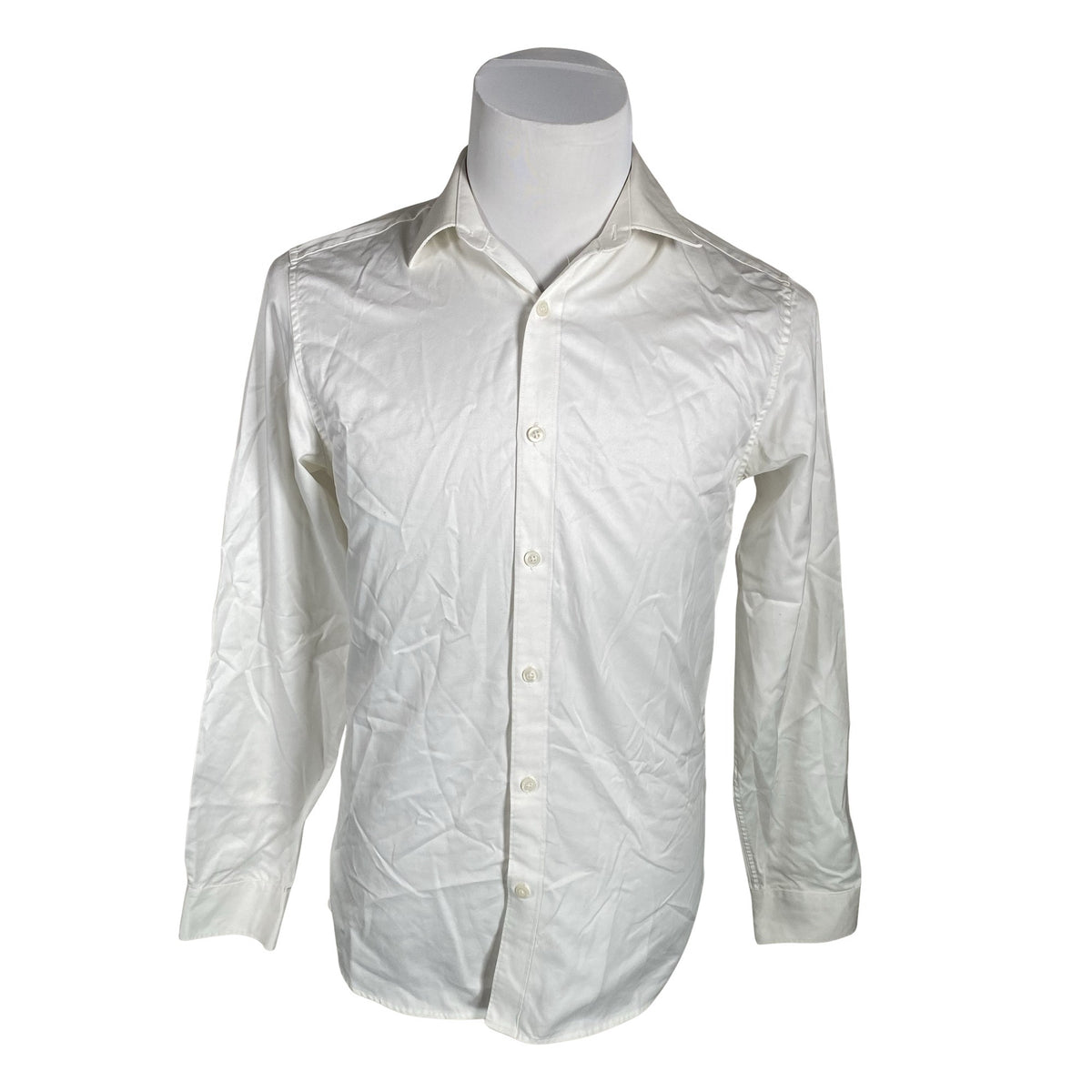 Unisex Selected - Collared shirt, size S - White (1)