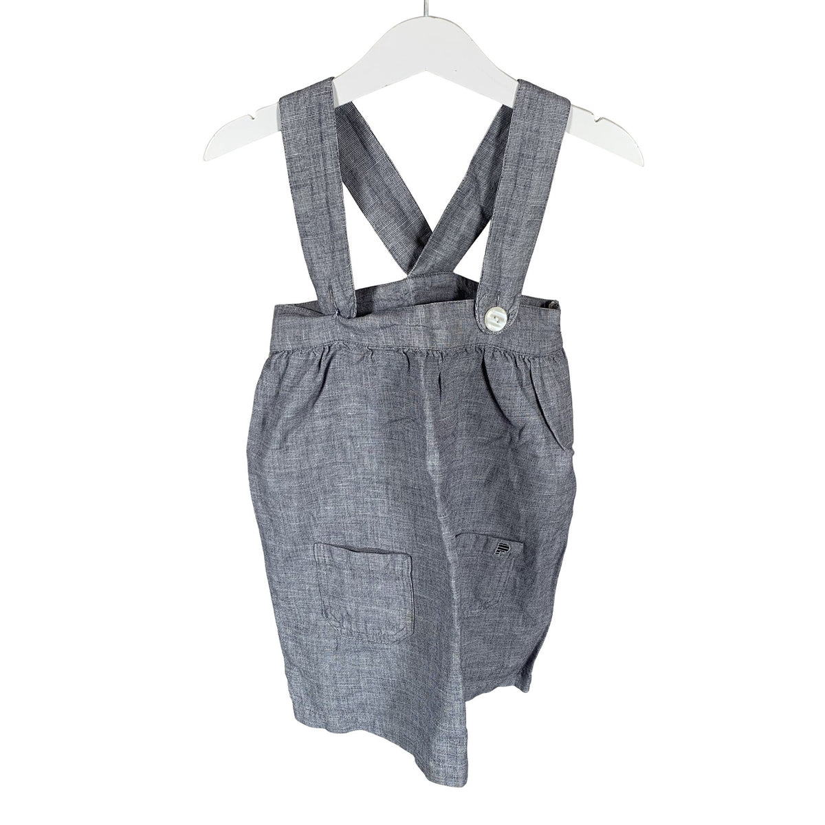 Unisex Polarn O. Pyret - Fabric skirt, size 92 - 98 - Blue (1)