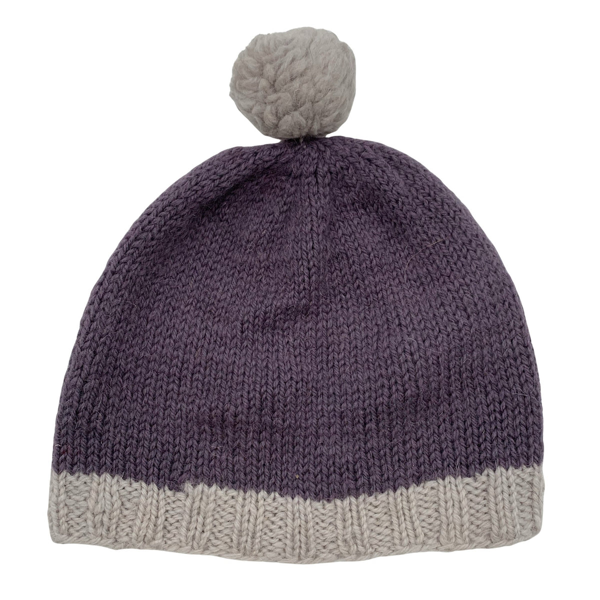 Unisex Handmade - Winter beanie, size 50 - 52 cm - Gray (1)