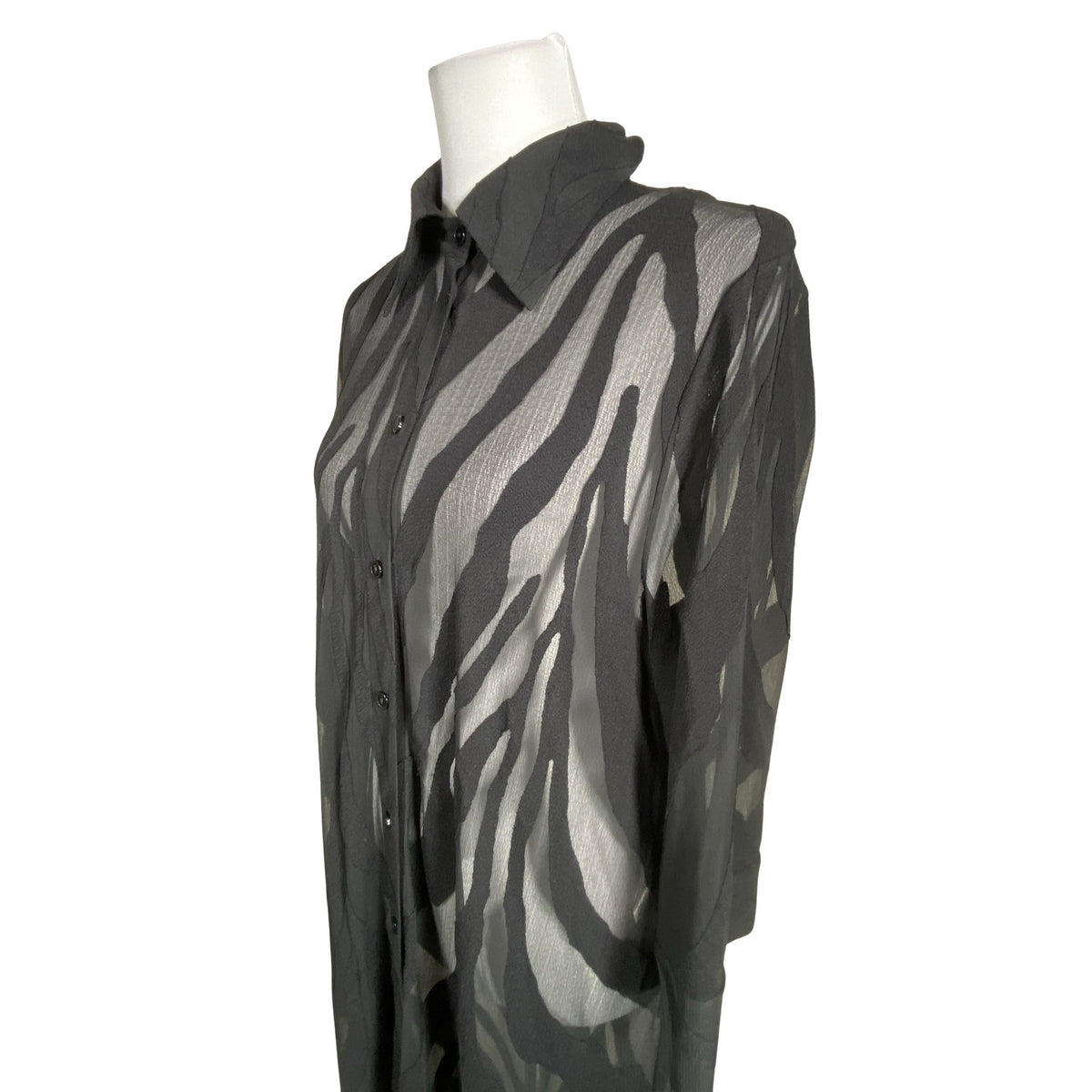 Unisex Uhana Design - Schiffon tunic, size 40 - Black (3)