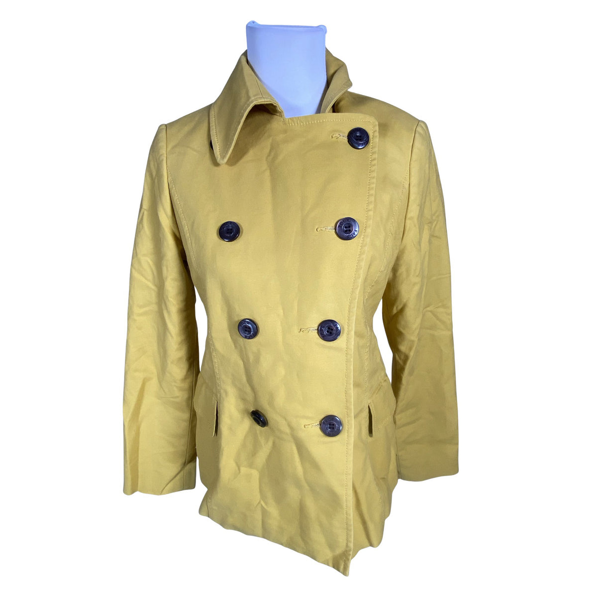 Unisex Your Face - Trench coat, size 36 - Yellow (1)