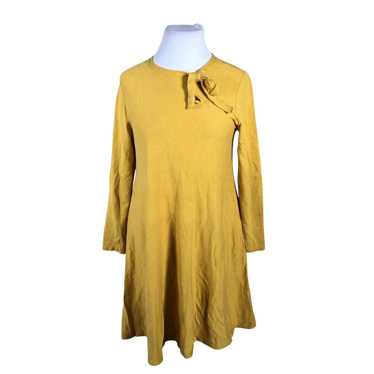 Unisex Jumperfabriken - Knit dress, size 42 - Yellow (1)