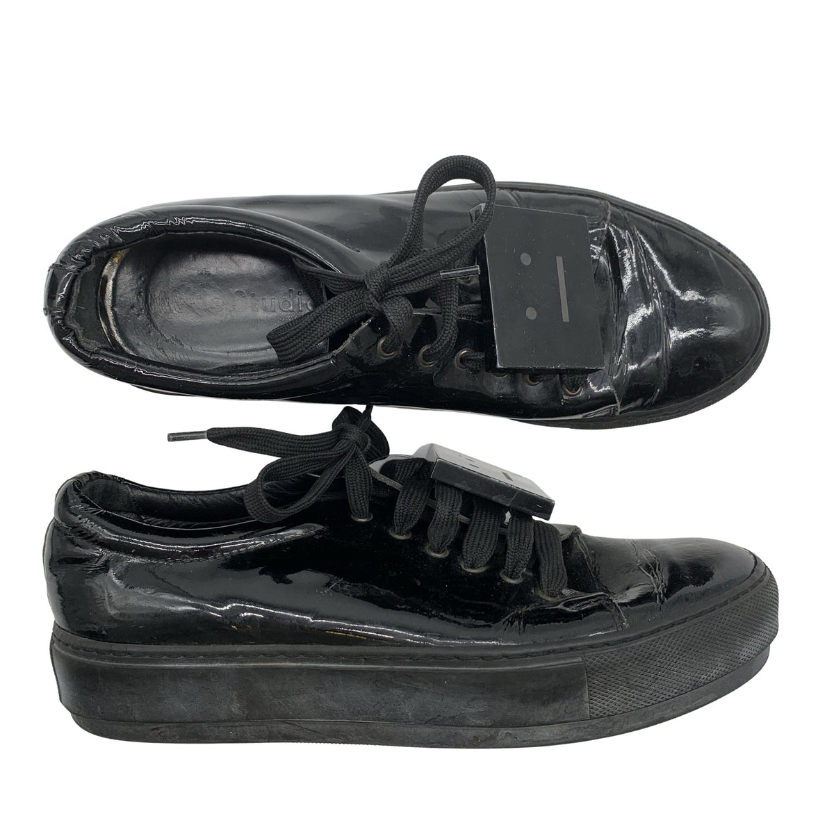 Unisex Acne Studios - Casual sneakers, size 40 - Black (1)