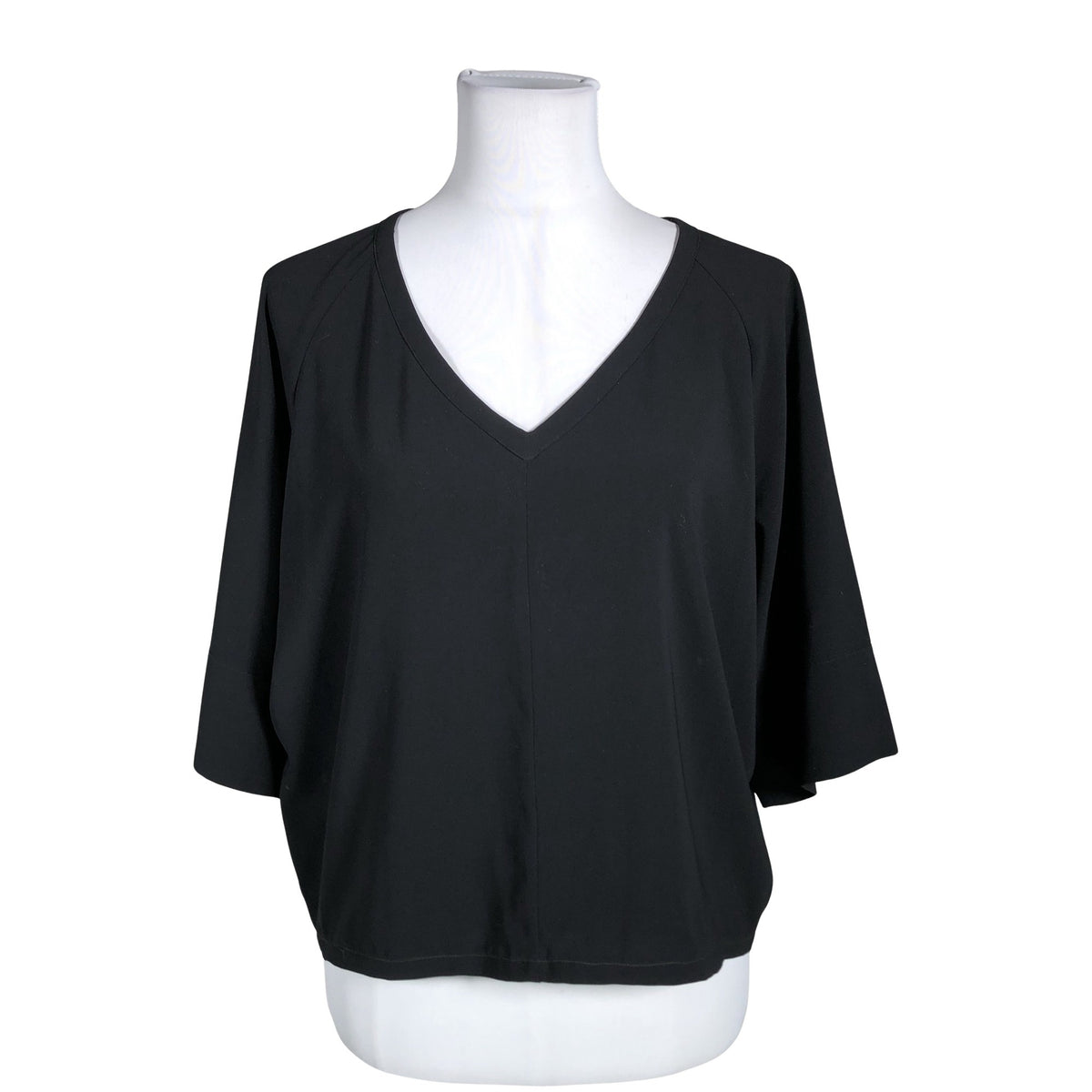 Unisex Sisley - Short-sleeved blouse, size 36 - Black (1)