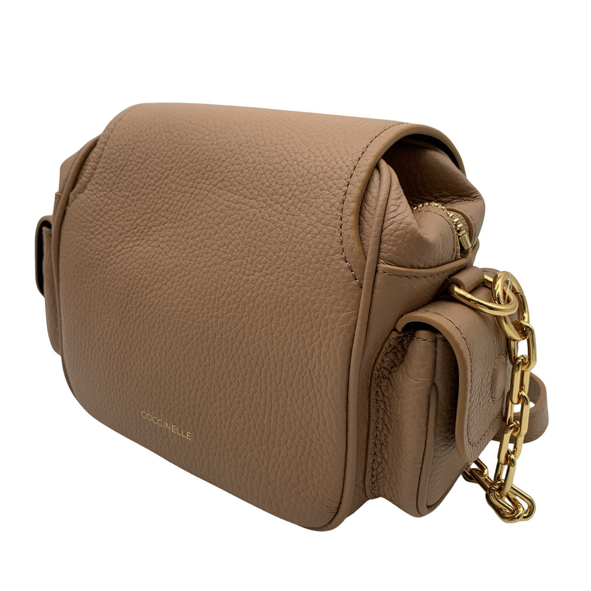 Unisex Coccinelle - Shoulder bag, size Mini - Brown (2)