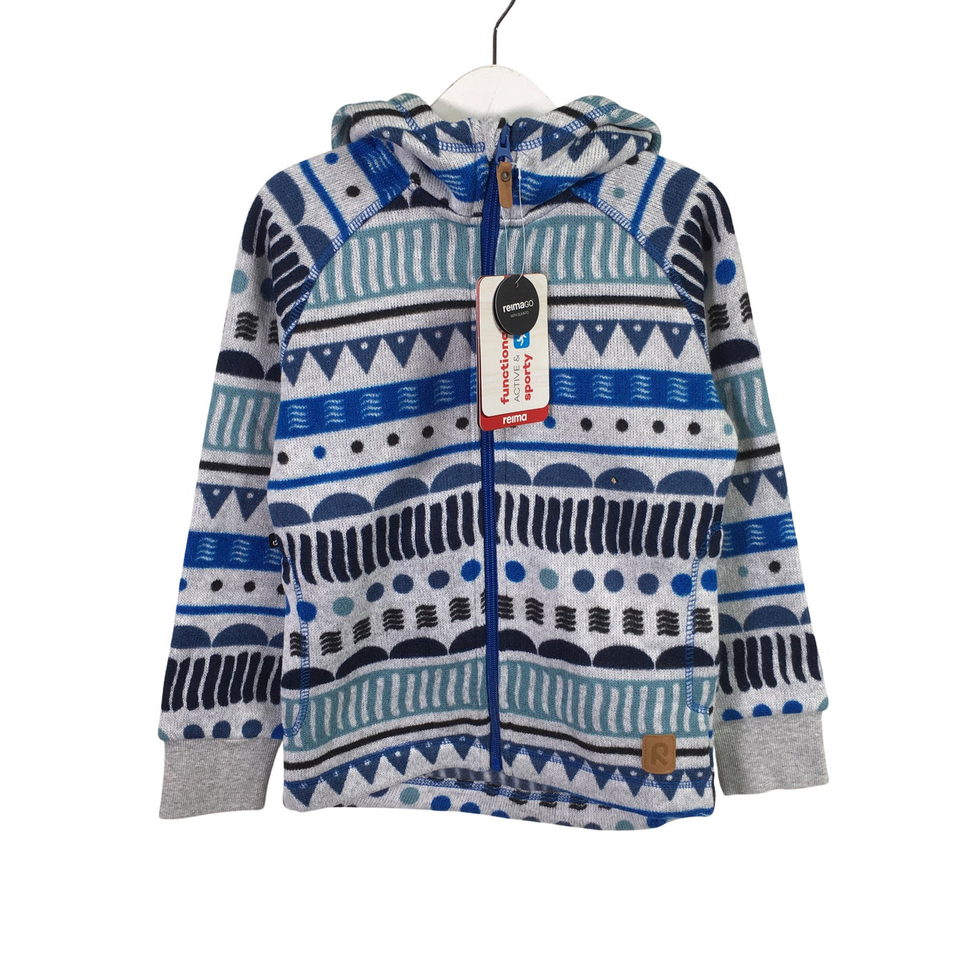 Unisex Reima - Fleecetakki, koko 116 - 122 - (1)