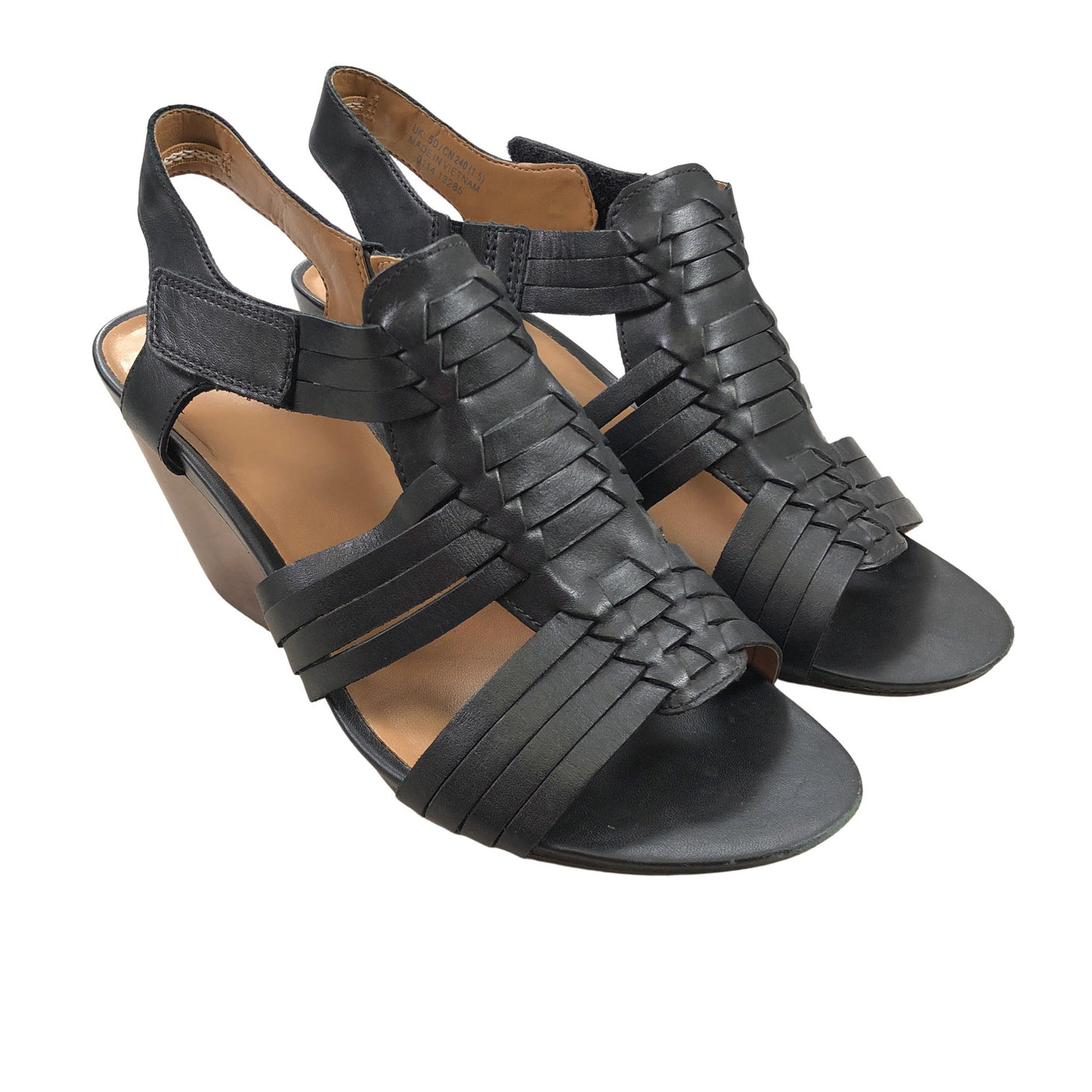 Unisex Clarks - Kiilakorkosandaalit, koko 38 - (2)