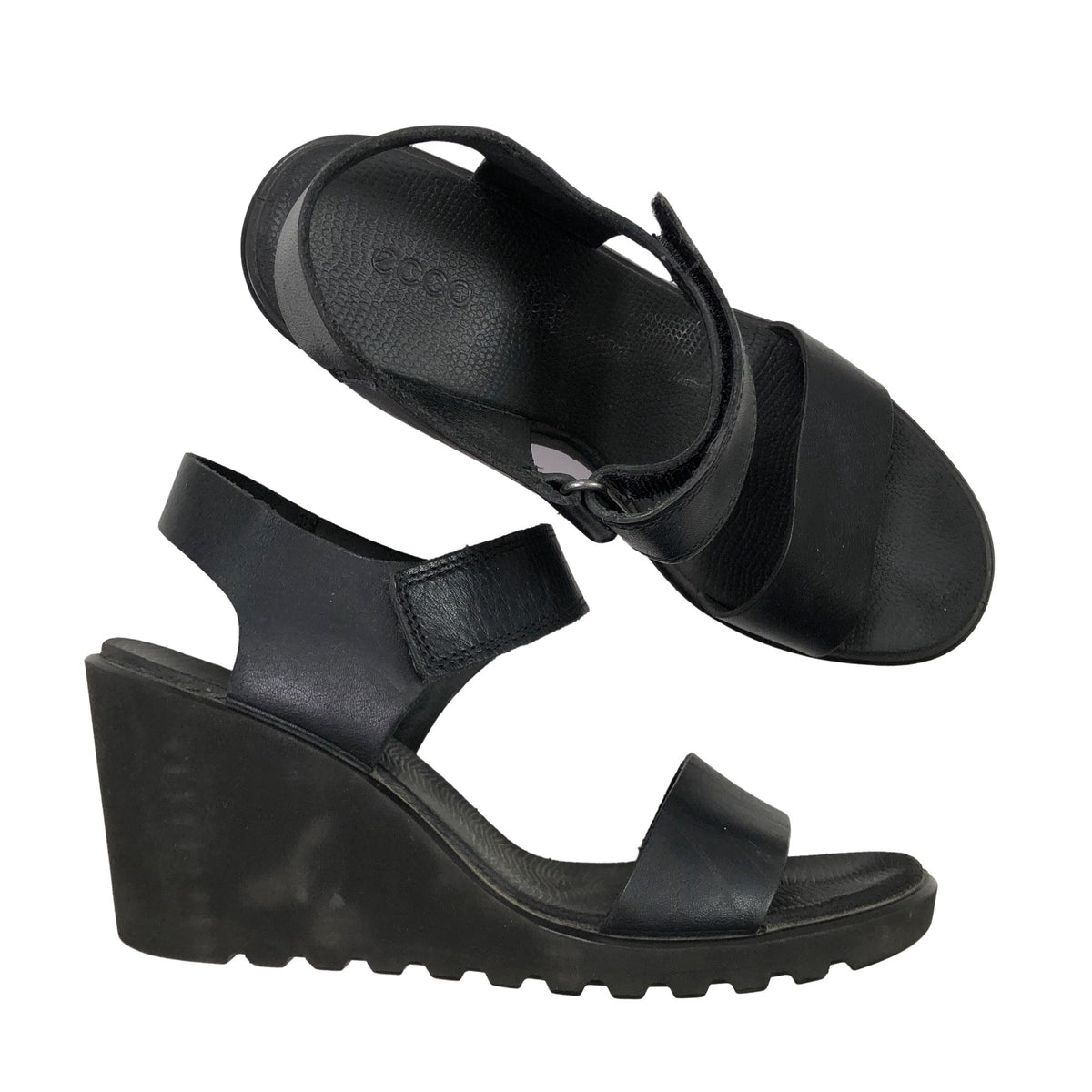 Unisex Ecco - Kiilakorkosandaalit, koko 38 - (1)