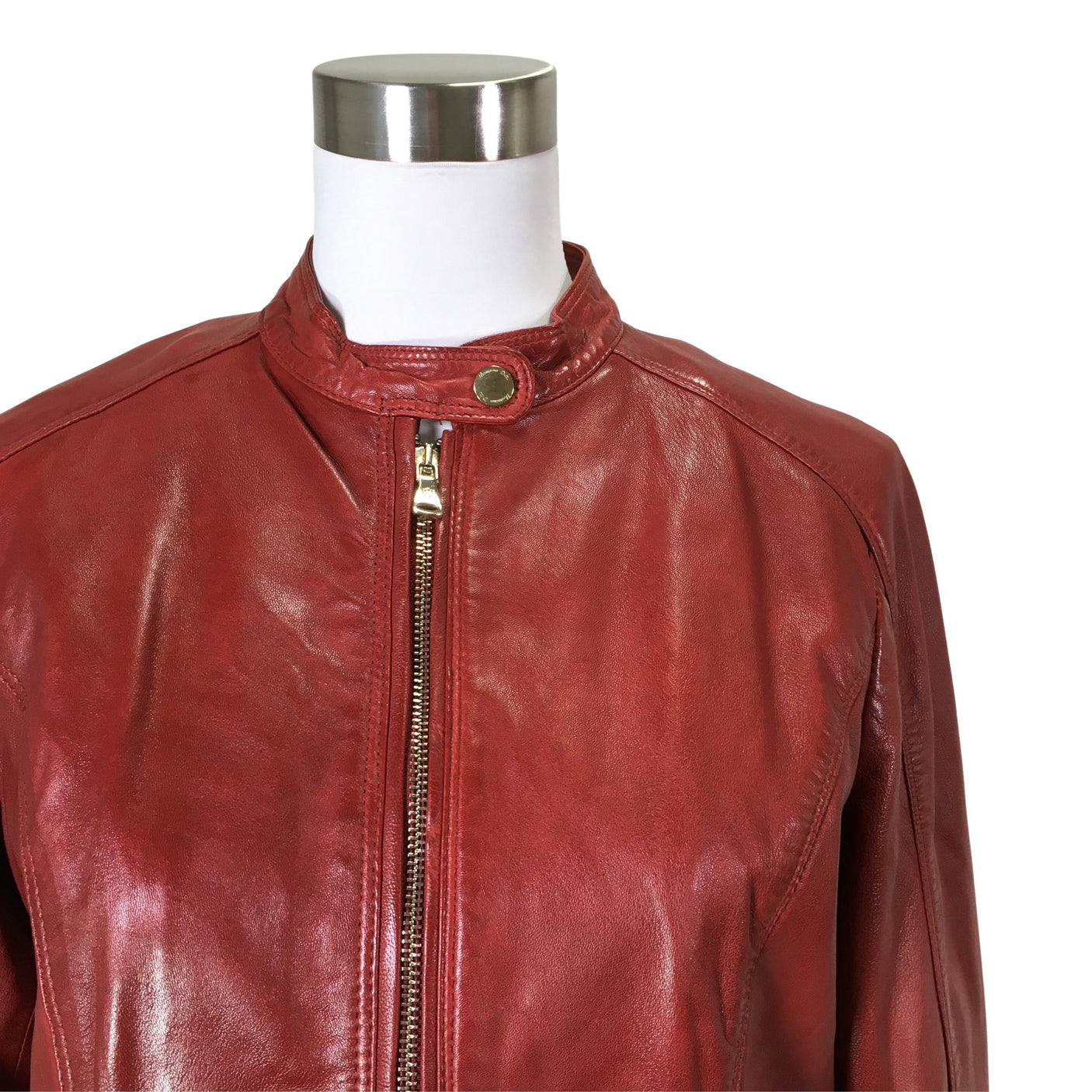 Unisex Massimo Dutti - Nahkatakki, koko 40 - (3)