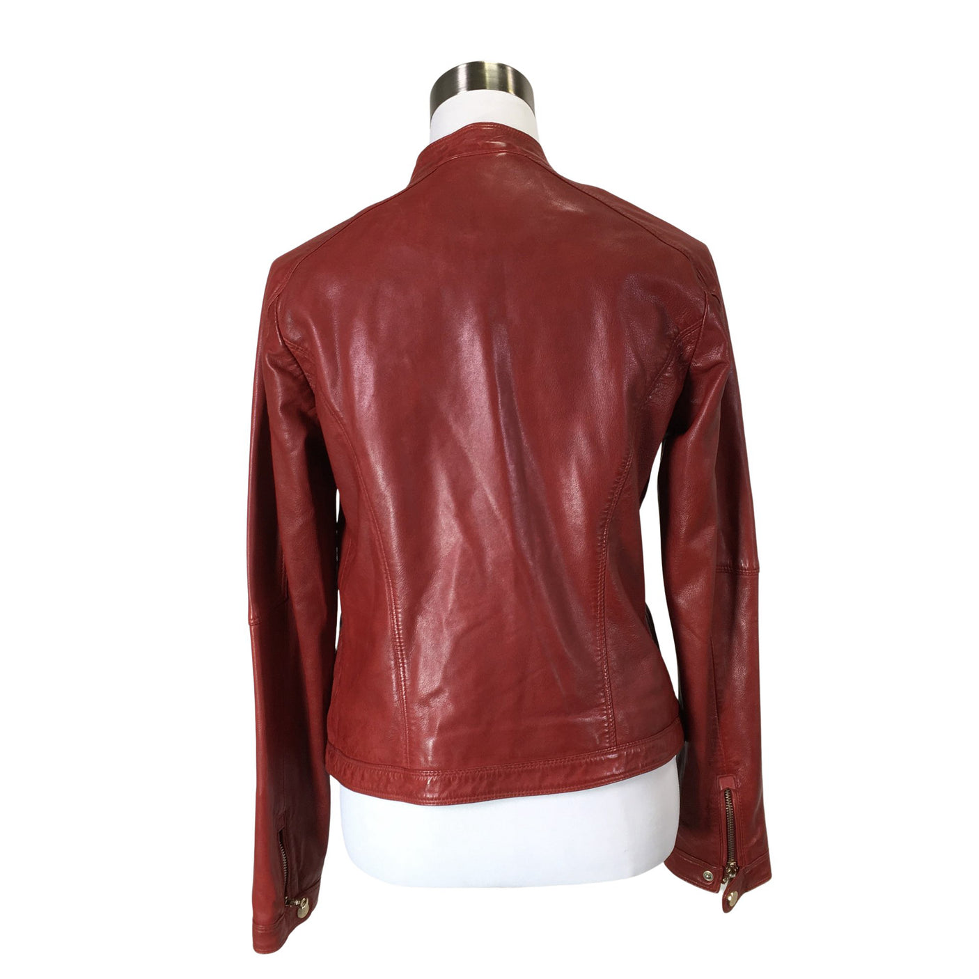 Unisex Massimo Dutti - Nahkatakki, koko 40 - (2)