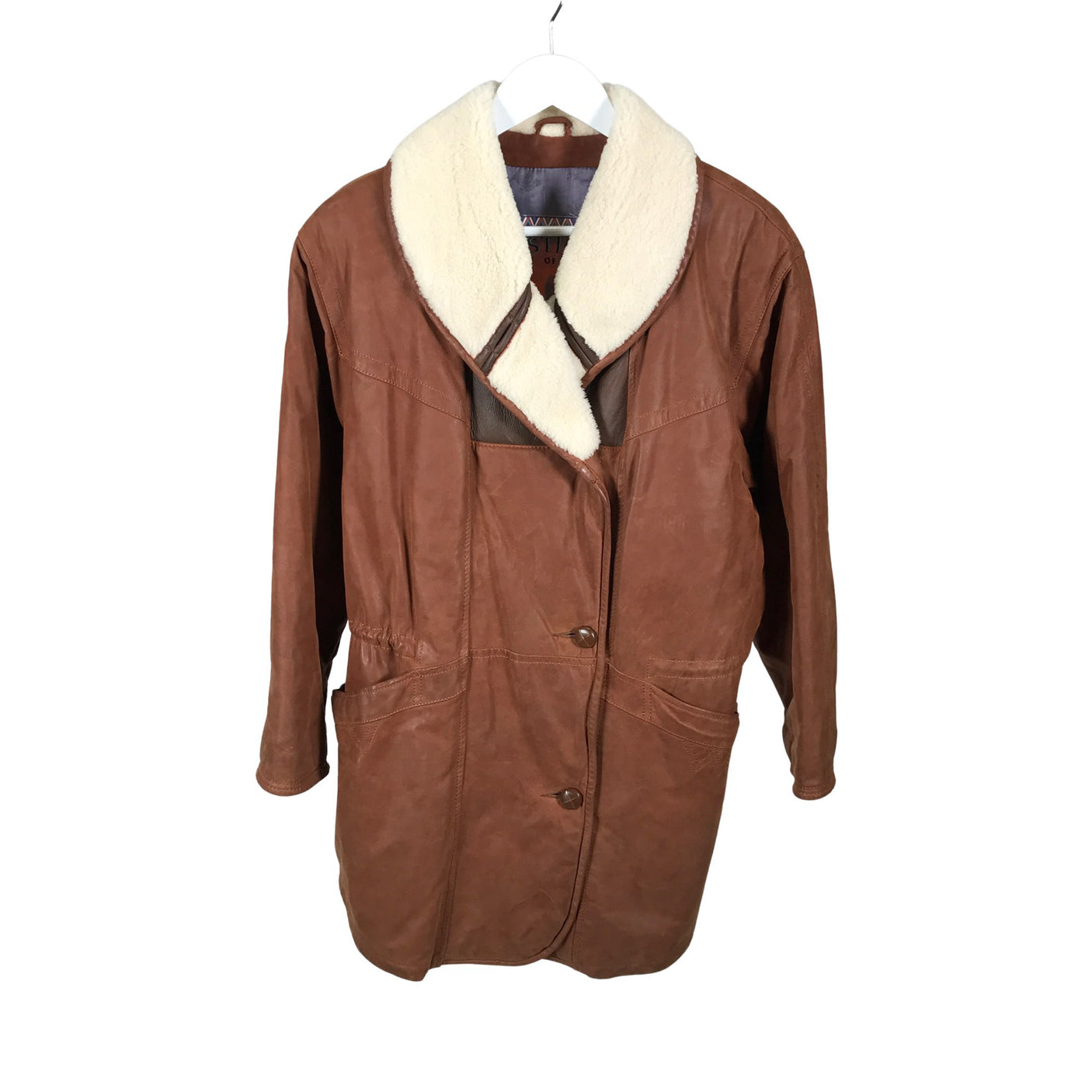 Unisex Big-L - Nahkatakki, koko XL - (1)