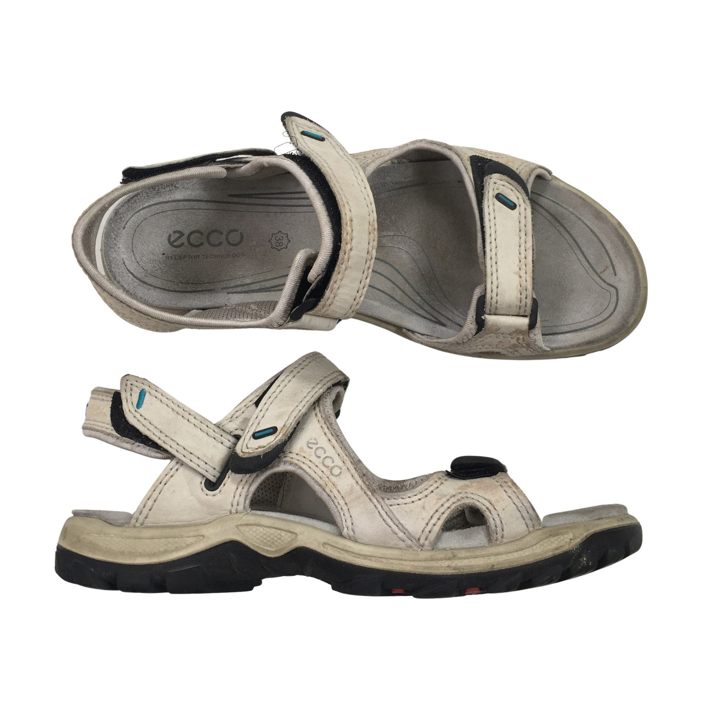 Unisex Ecco - Sandaalit, koko 38 - (1)