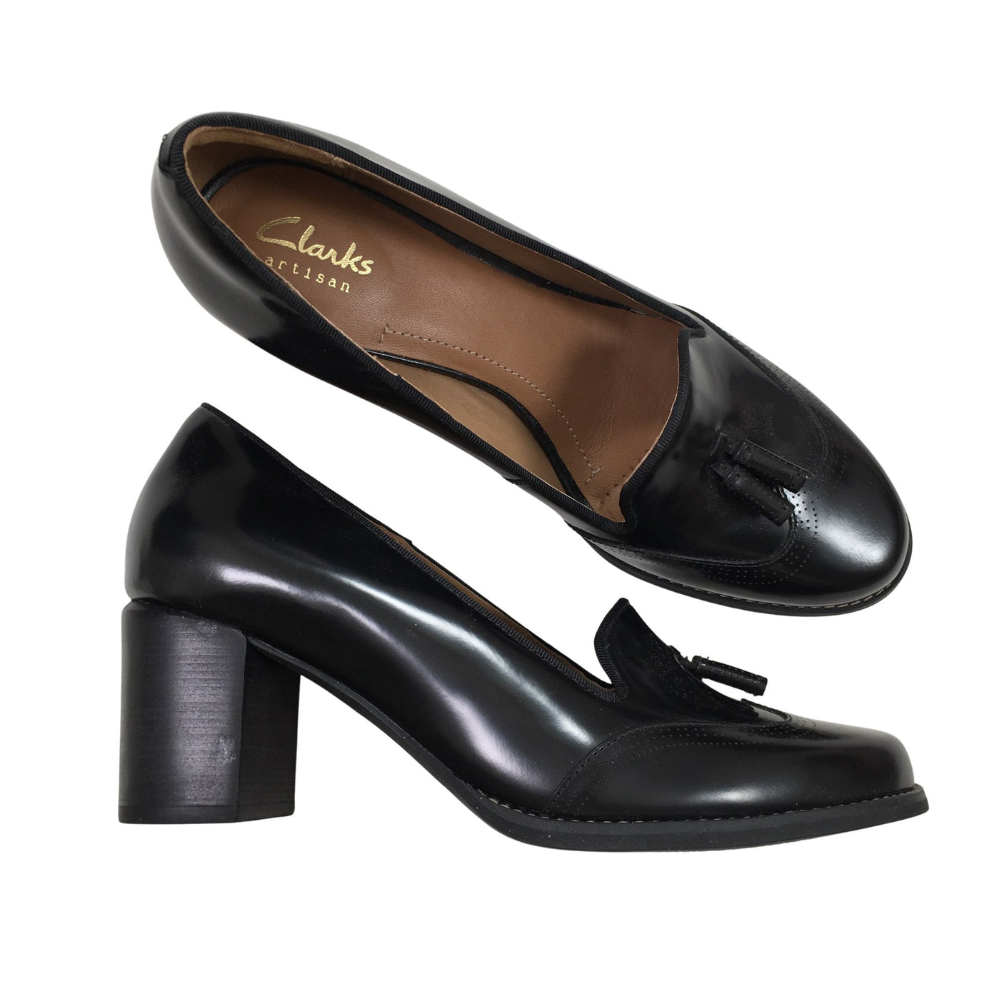 Unisex Clarks - Korkokengät, koko 38 - (1)