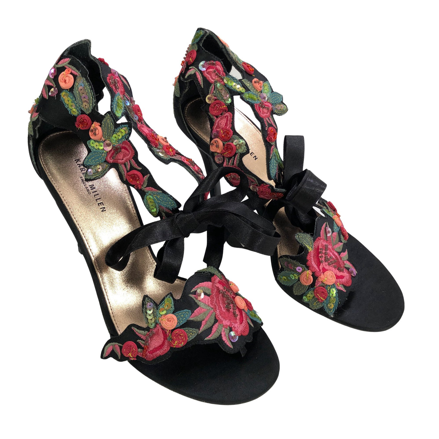 Karen Millen - Korolliset sandaalit, koko 38 -