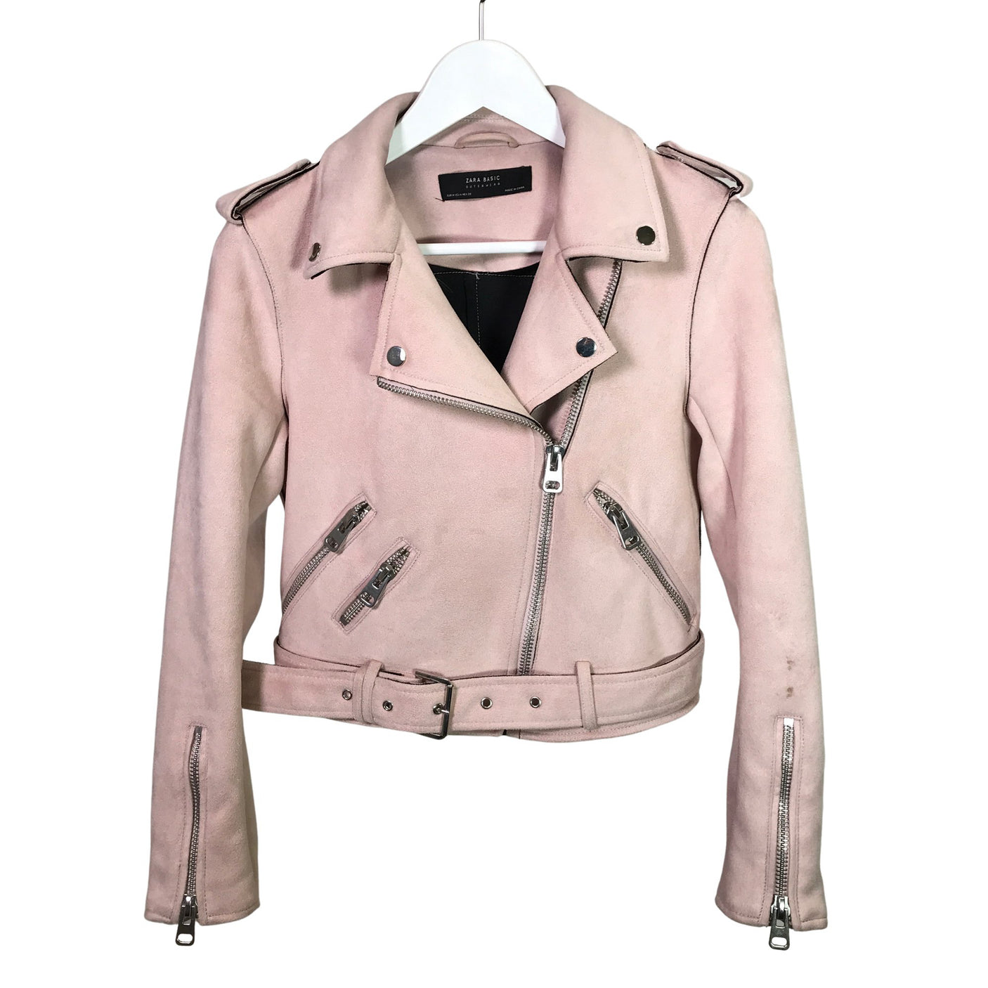 Unisex Zara - Nahkatakki, koko 36 - (1)