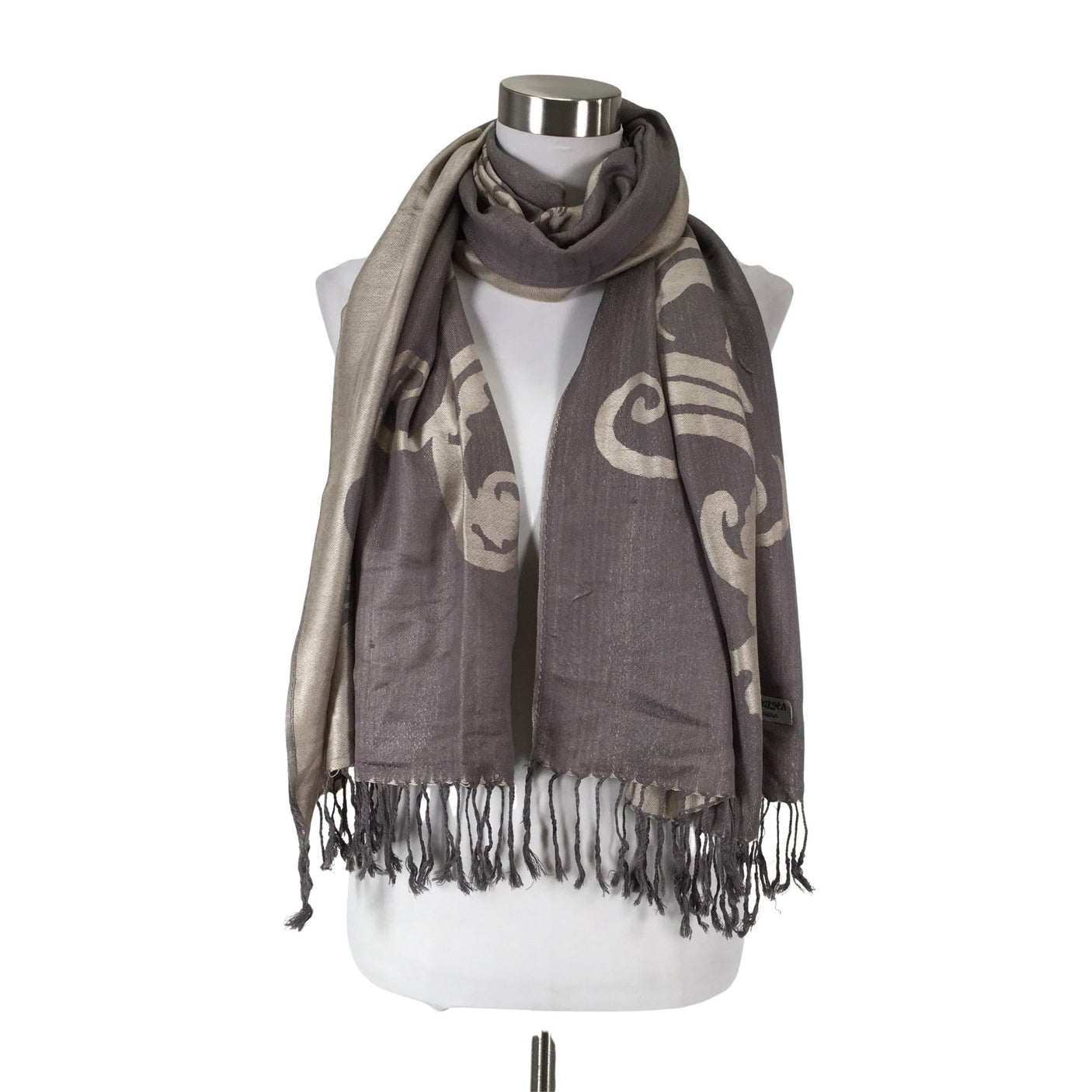 Unisex Pashmina - Huivi, koko Midi - (1)