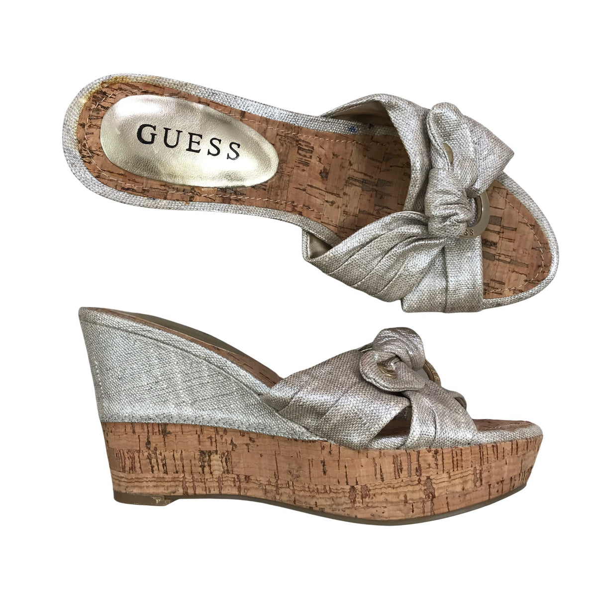 Unisex Guess - Kiilakorkosandaalit, koko 36 - (1)