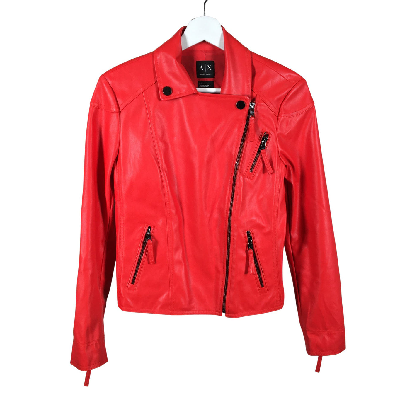 Unisex Armani Exchange - Nahkatakki, koko 36 - (1)