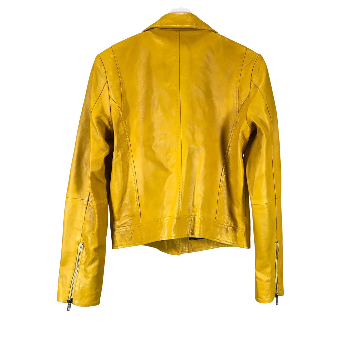 Unisex Selected - Nahkatakki, koko 36 - (2)