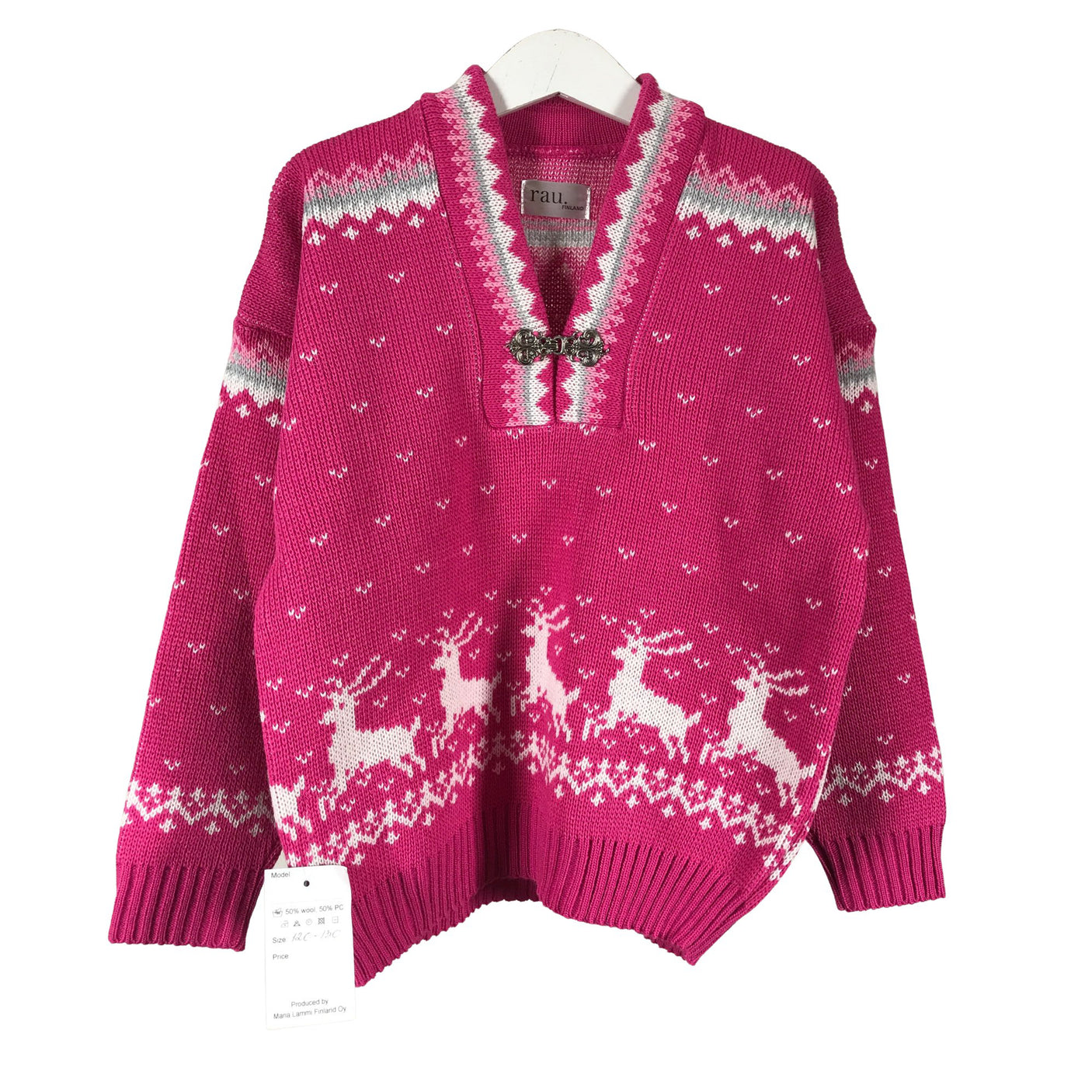 Unisex Rau-Neule - Neulepaita, koko 128 - 134 - (1)