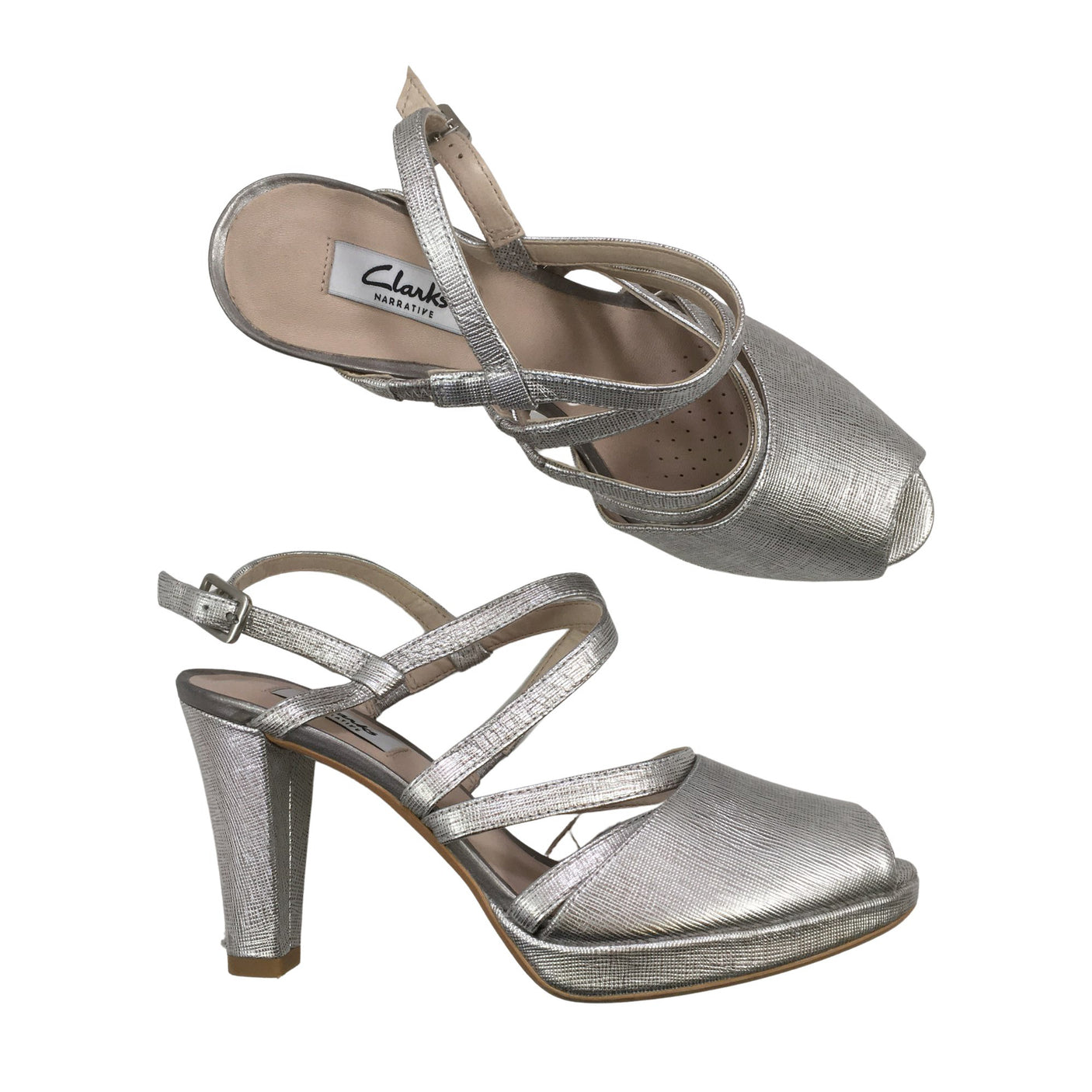 Unisex Clarks - Korolliset sandaalit, koko 39 - (1)