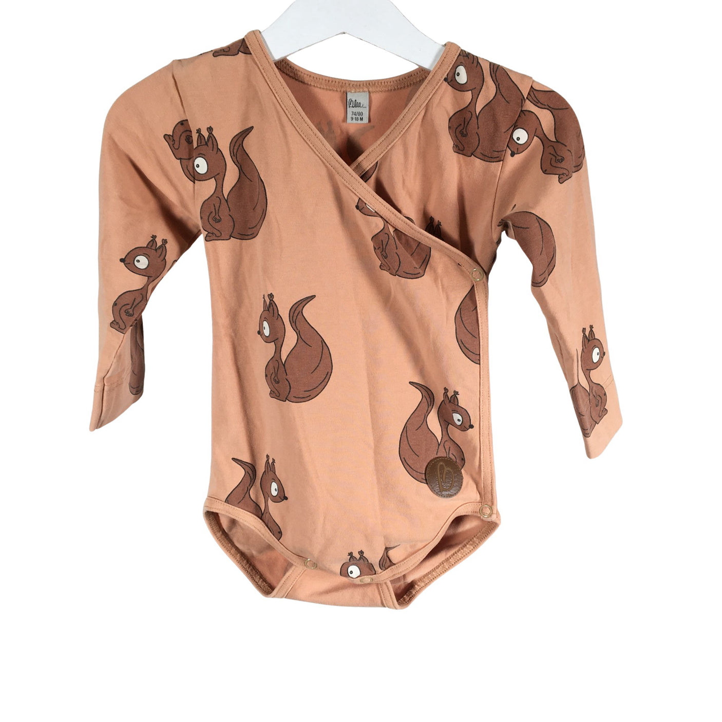 Unisex Blaa - Kietaisubody, koko 74 - 80 - (1)